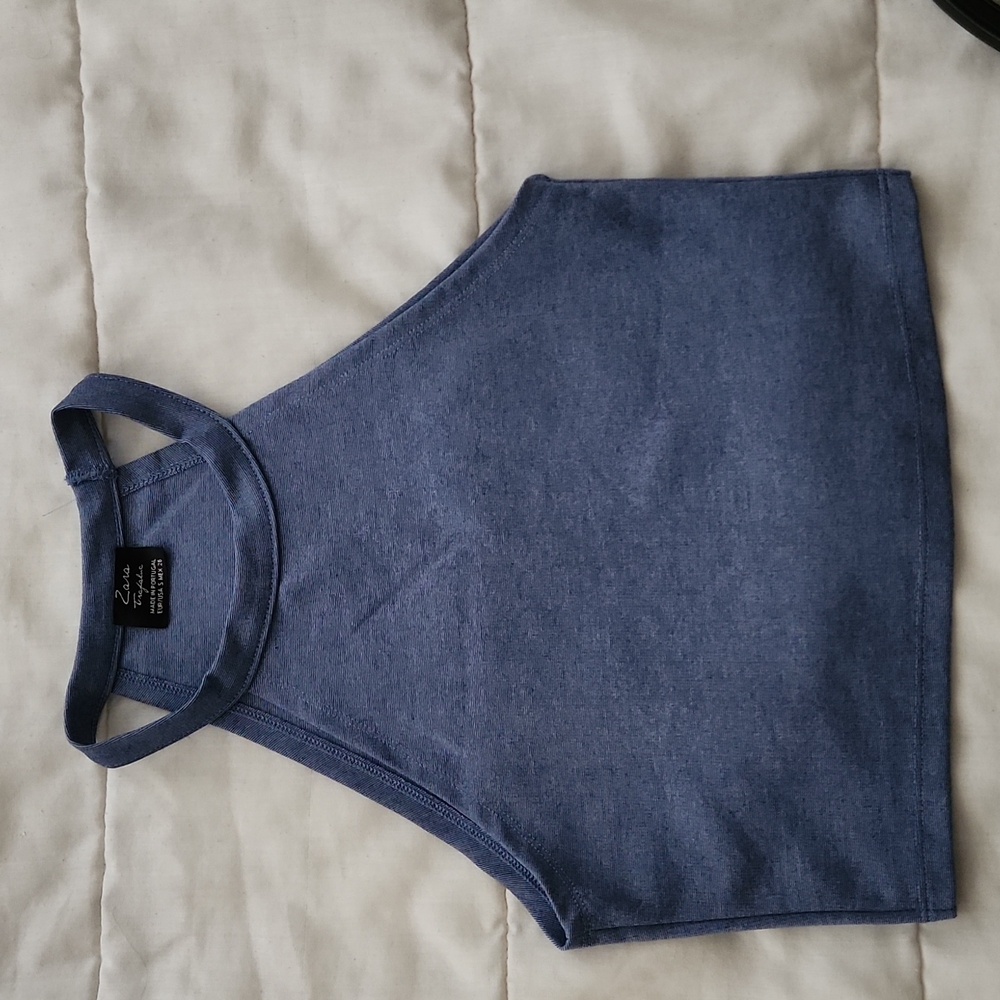 Racetrack crop top